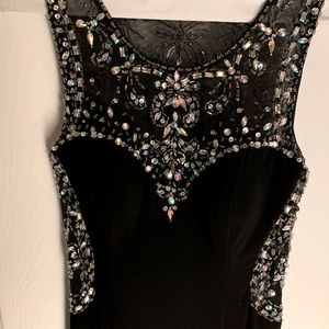 Long Prom Black Dress